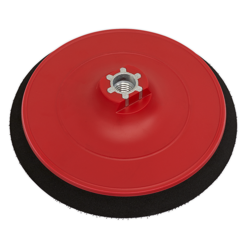 Sealey PTC/150VA/M14 148mm DA Backing Pad for Hook-and-Loop Discs M14 x 2mm