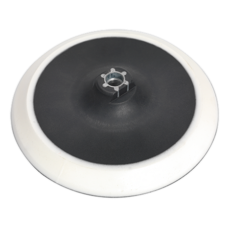 Sealey PTC/180VA 178mm DA Backing Pad for Hook-and-Loop Discs M14 x2mm