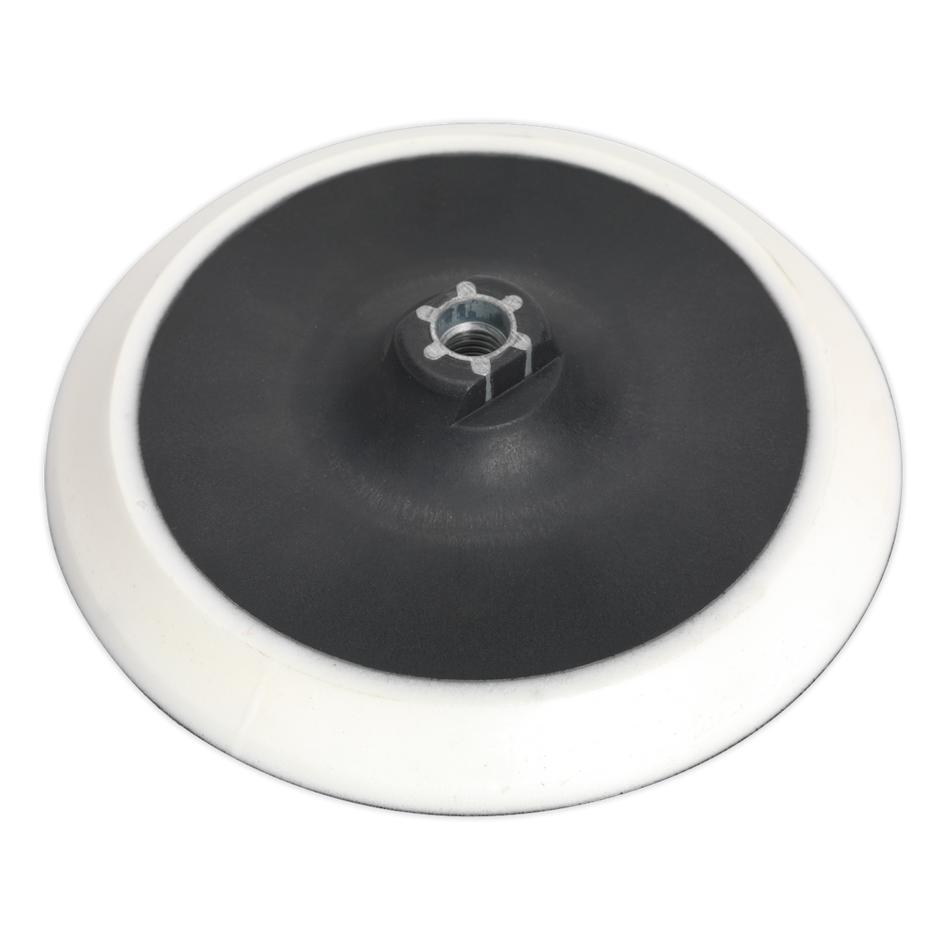 Sealey PTC/180VA 178mm DA Backing Pad for Hook-and-Loop Discs M14 x2mm