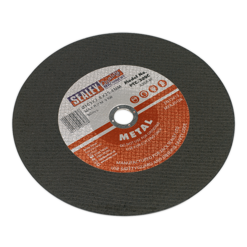 Sealey PTC/300C 305 x 2.8mm Cutting Disc 25.4mm Bore