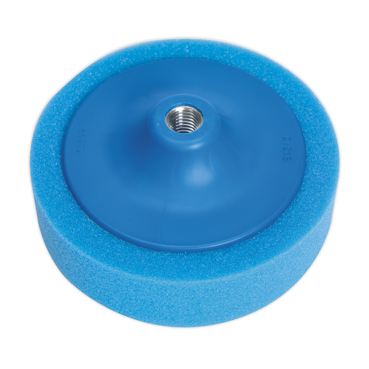 Sealey PTC/CH/5/8-B 150 x 50mm Buffing & Polishing Foam Head 5/8"UNC Blue/Medium