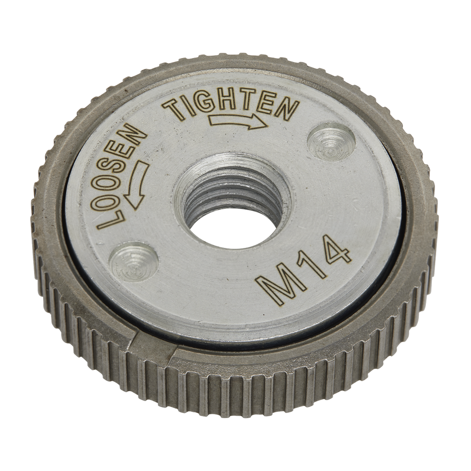 Sealey PTC/QCNM14 M14 Quick Change Angle Grinder Locking Nut
