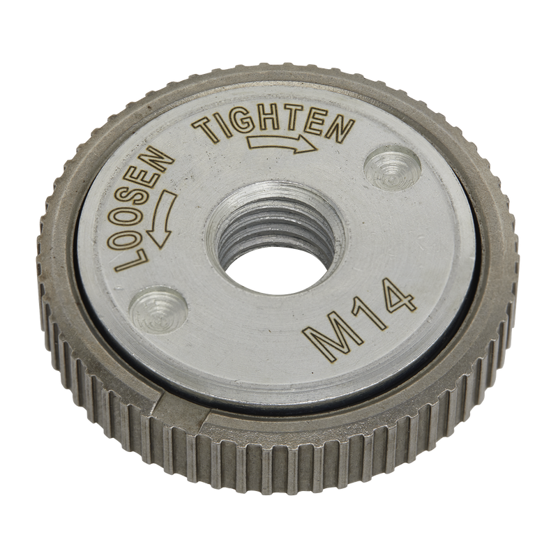 Sealey PTC/QCNM14 M14 Quick Change Angle Grinder Locking Nut