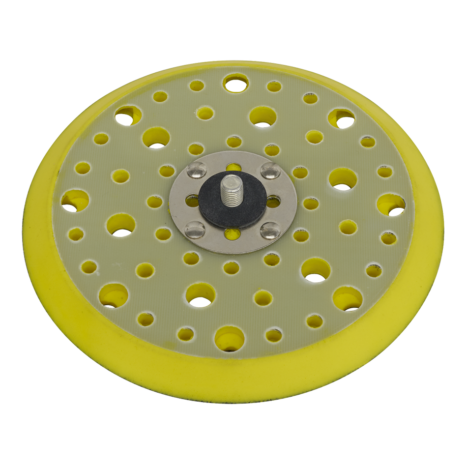 Sealey PTC150MH 150mm DA Dust-Free Multi-Hole Backing Pad for Hook-and-Loop Discs 5/16"UNF