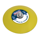 Sealey PTC75VAM6 71mm Hook-and-Loop Backing Pad M6 x 1mm