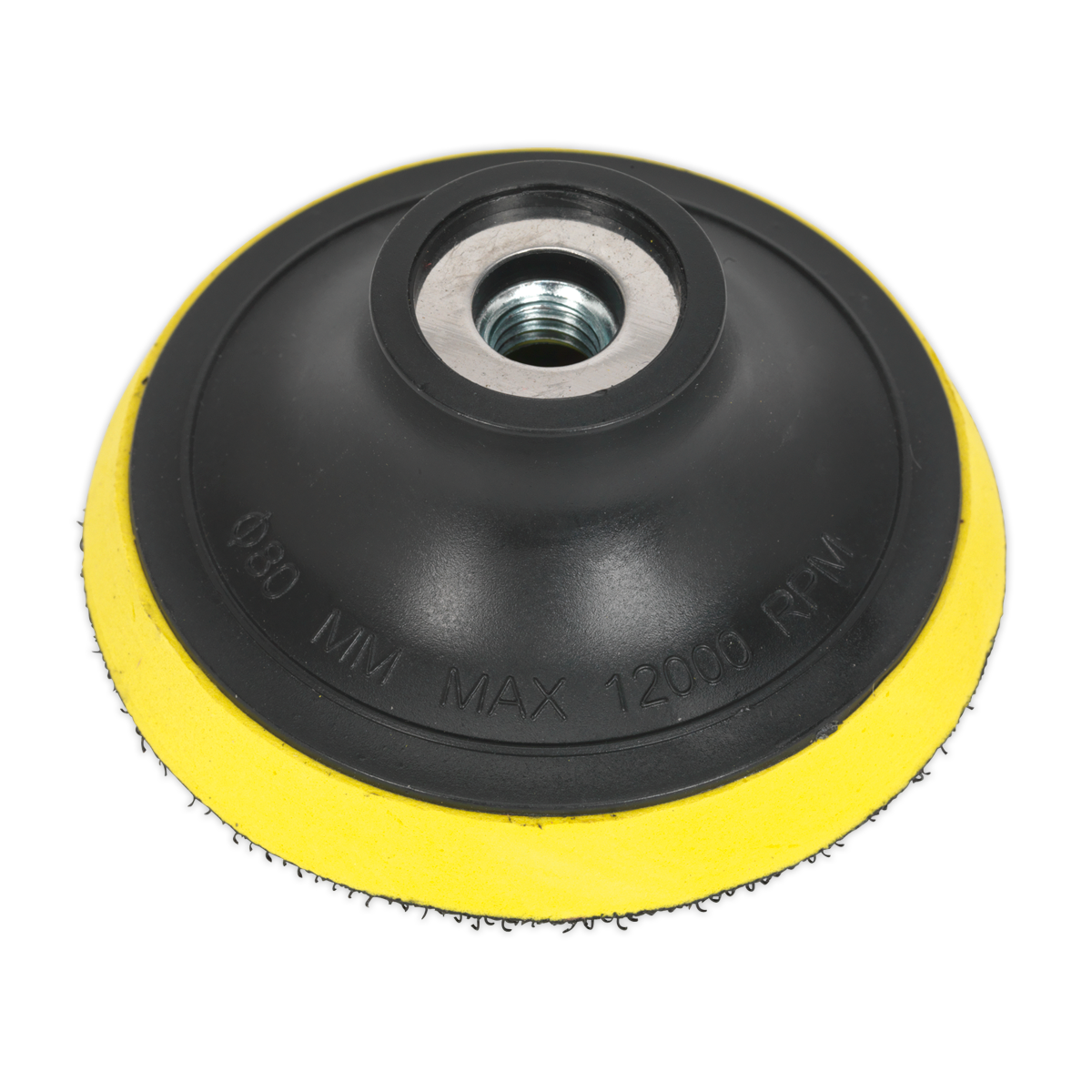 Sealey PTC75VM10 75mm Hook-and-Loop Backing Pad M10 x 1.5mm