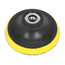 Sealey PTC75VM10 75mm Hook-and-Loop Backing Pad M10 x 1.5mm