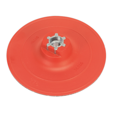 Sealey PTCBPV3 120mm Hook-and-Loop Backing Pad M14 x 2mm