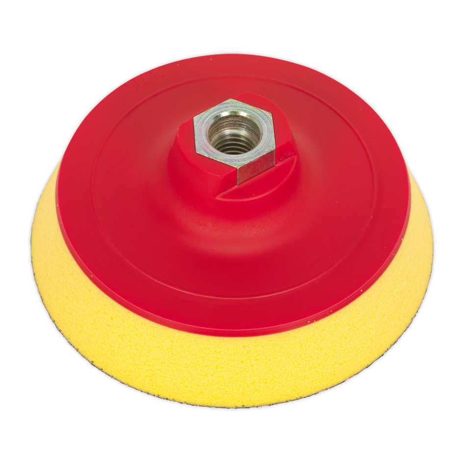 Sealey PTCBPV3S 120mm Ultra-Soft Hook-and-Loop Backing Pad M14 x 2mm
