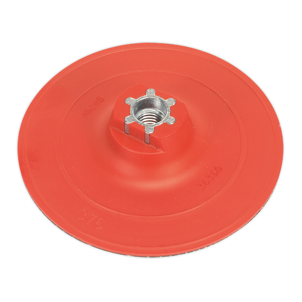 Sealey PTCBPV3 120mm Hook-and-Loop Backing Pad M14 x 2mm