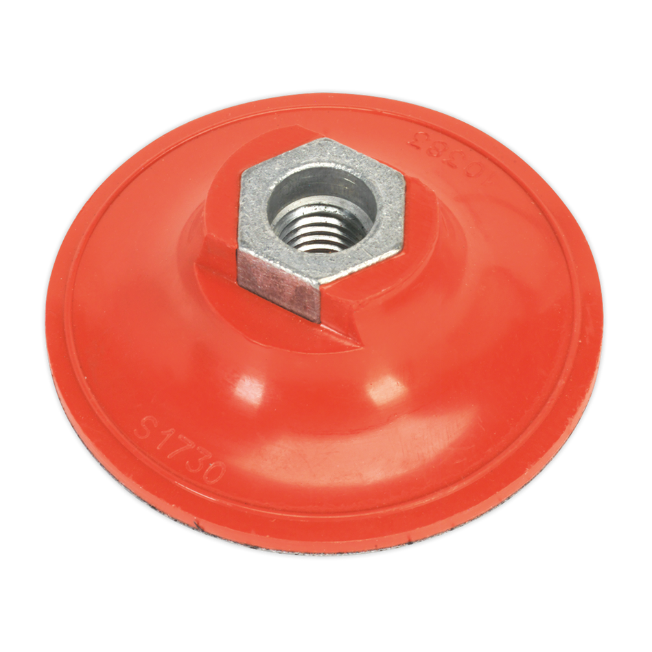 Sealey PTCBPV4 75mm Hook-and-Loop Backing Pad M14