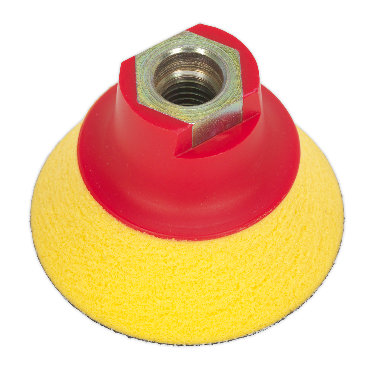 Sealey PTCBPV4S 75mm Ultra-Soft Hook-and-Loop Backing Pad M14 x 2mm