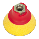 Sealey PTCBPV4S 75mm Ultra-Soft Hook-and-Loop Backing Pad M14 x 2mm