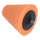 Sealey PTCCHC85O Buffing & Polishing Foam Cone - Orange/Firm