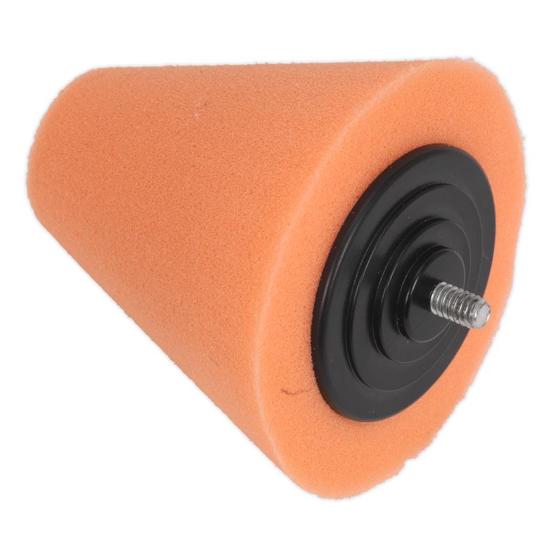 Sealey PTCCHC85O Buffing & Polishing Foam Cone - Orange/Firm