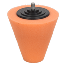 Sealey PTCCHC85O Buffing & Polishing Foam Cone - Orange/Firm