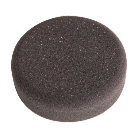 Sealey PTCCHV150P 150 x 50mm Hook-and-Loop Buffing & Polishing Foam Head Black/Soft