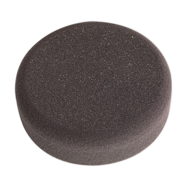 Sealey PTCCHV150P 150 x 50mm Hook-and-Loop Buffing & Polishing Foam Head Black/Soft