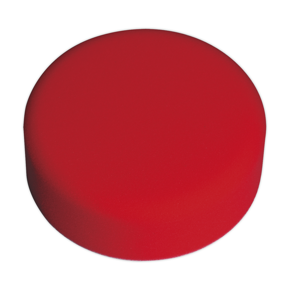 Sealey PTCCHV150R 150 x 50mm Hook-and-Loop Buffing & Polishing Foam Head Red/Ultra-Soft