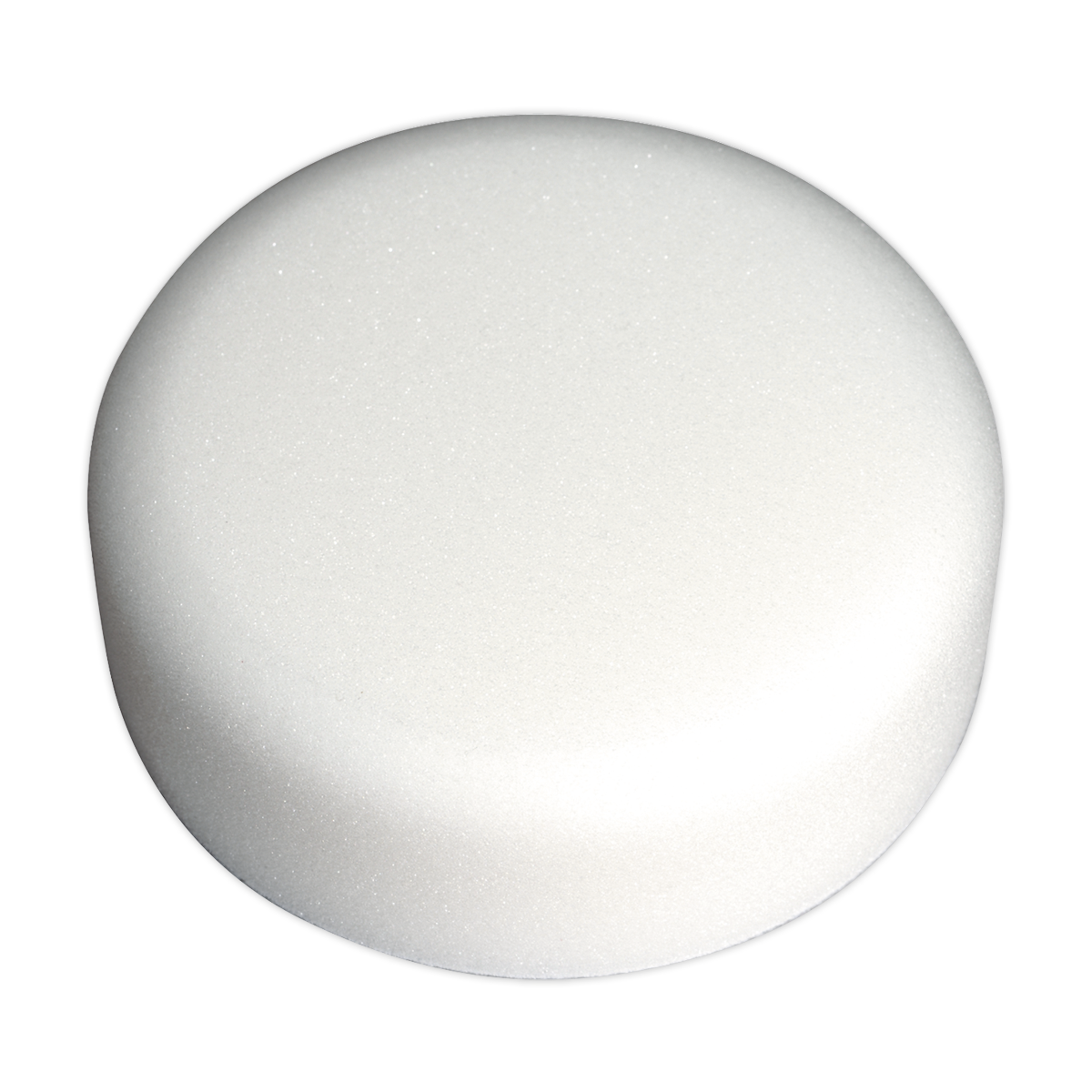 Sealey PTCCHV150W 150 x 50mm Hook-and-Loop Buffing & Polishing Foam Head White/Dense