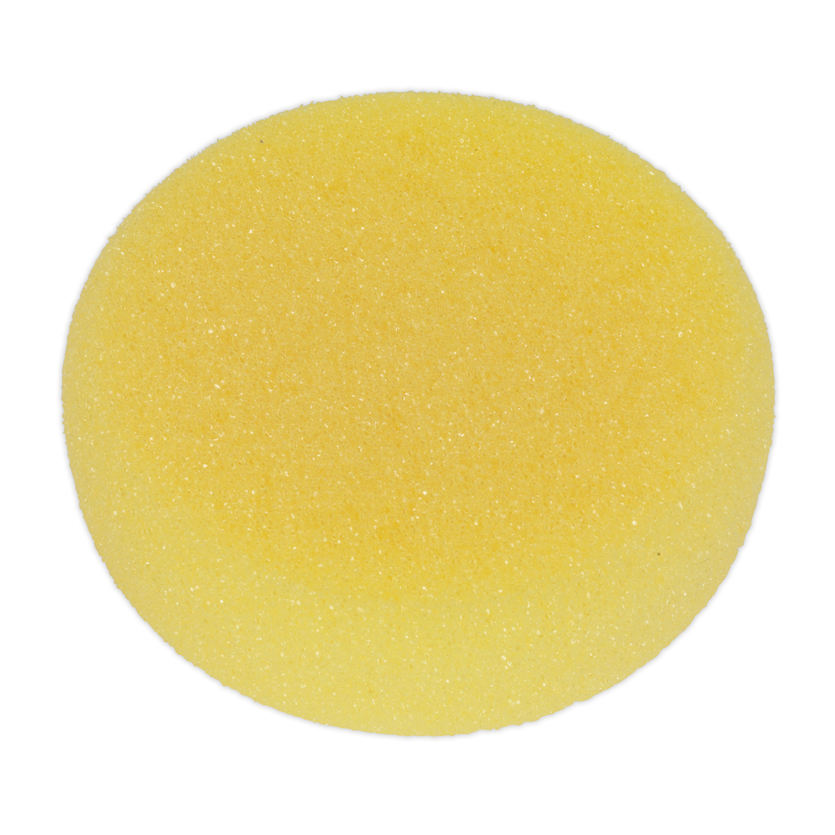 Sealey PTCCHV150Y 150 x 50mm Hook-and-Loop Buffing & Polishing Foam Head - Yellow/Coarse