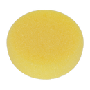 Sealey PTCCHV150Y 150 x 50mm Hook-and-Loop Buffing & Polishing Foam Head - Yellow/Coarse