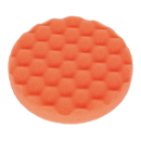 Sealey PTCCHW150O 150 x 25mm Hook-and-Loop Compounding Foam Head - Orange/Firm