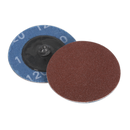 Sealey PTCQC50120 50mm Quick-Change Sanding Disc 120Grit - Pack of 10