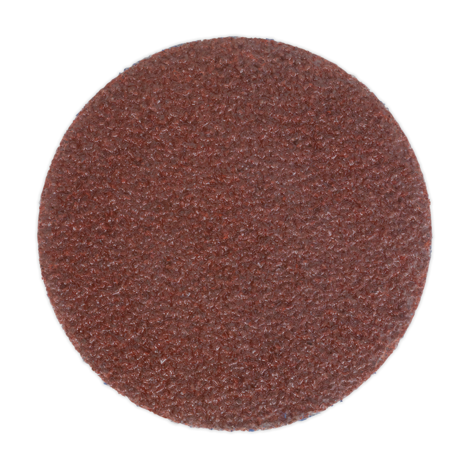 Sealey PTCQC5060 50mm Quick-Change Sanding Disc 60Grit - Pack of 10