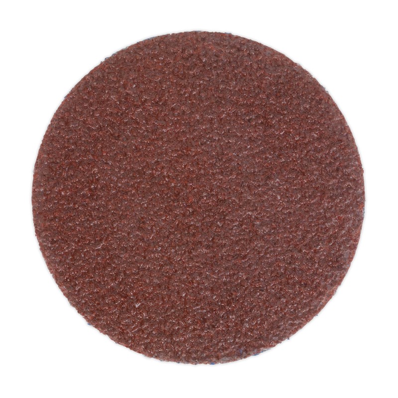 Sealey PTCQC5060 50mm Quick-Change Sanding Disc 60Grit - Pack of 10