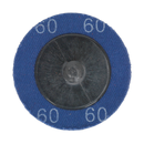 Sealey PTCQC5060 50mm Quick-Change Sanding Disc 60Grit - Pack of 10