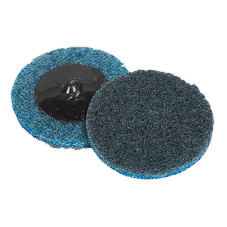 Sealey PTCQC50F 50mm Fine Quick-Change Preparation Pad - Pack of 10