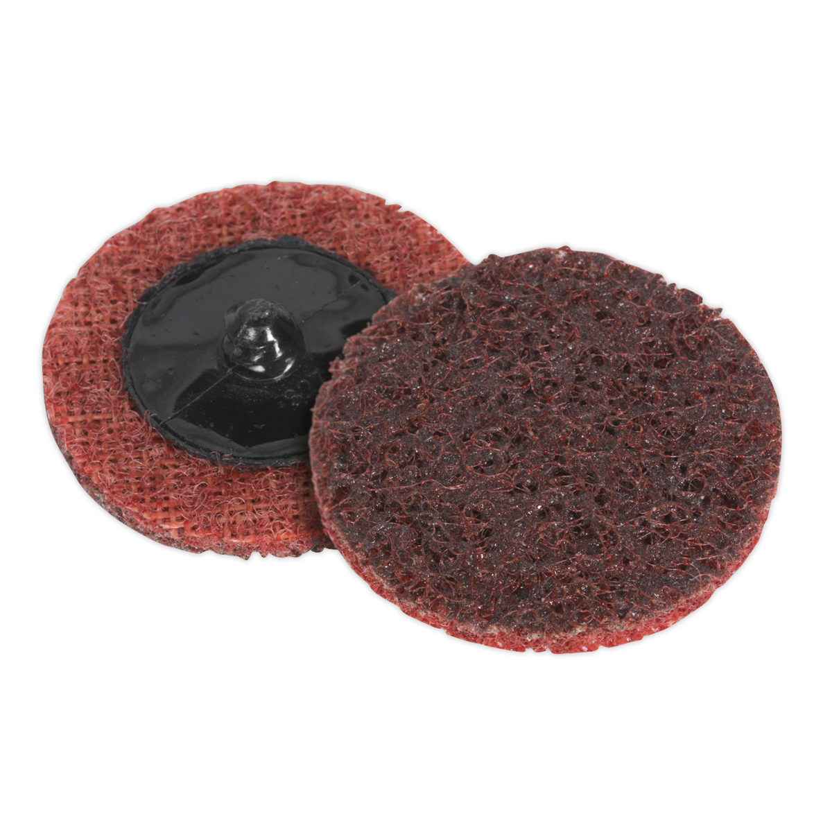 Sealey PTCQC50M 50mm Medium Quick-Change Preparation Pad - Pack of 10