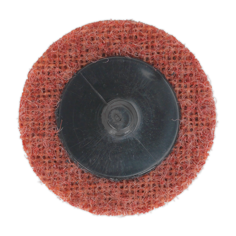 Sealey PTCQC50M 50mm Medium Quick-Change Preparation Pad - Pack of 10