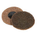 Sealey PTCQC75C 75mm Coarse Quick-Change Preparation Pad - Pack of 10