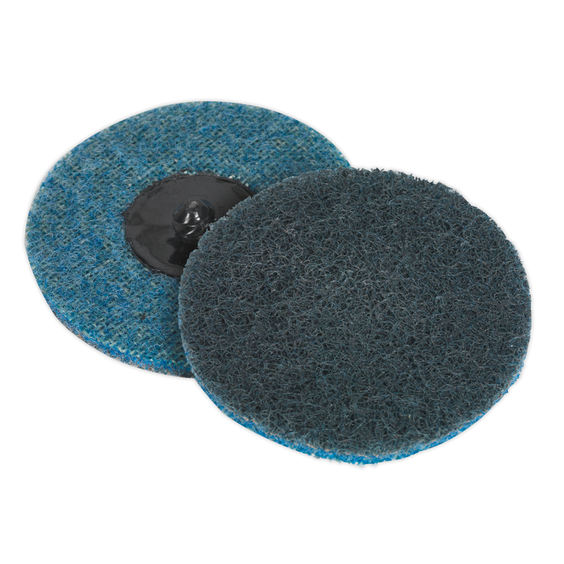 Sealey PTCQC75F 75mm Fine Quick-Change Preparation Pad - Pack of 10