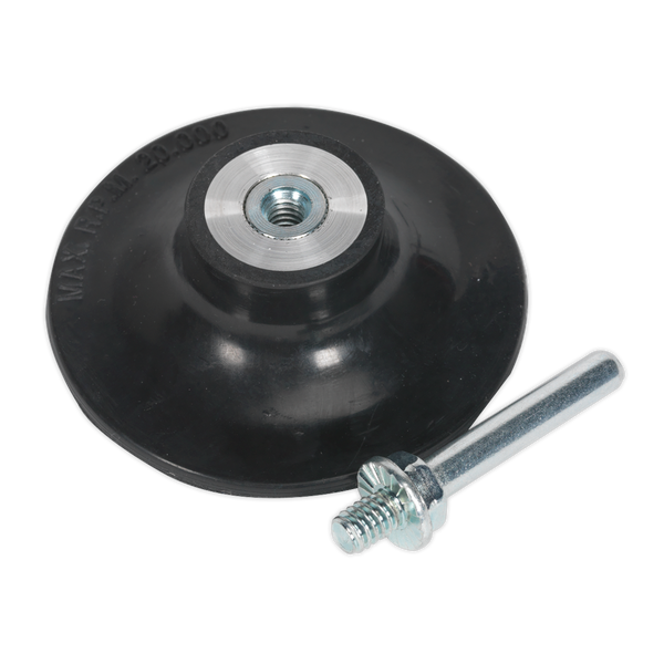 Sealey PTCQCBP75 75mm Quick-Change Backing Pad 1/4"UNC
