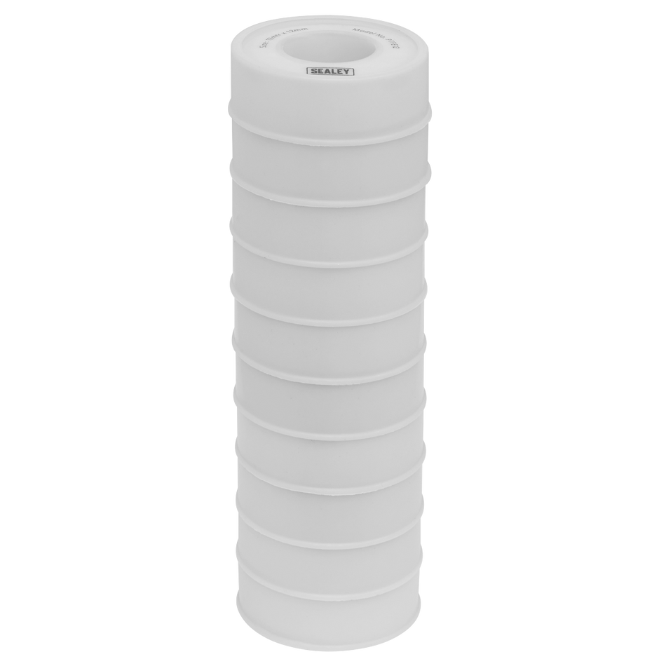 Sealey PTFE1210 PTFE Thread Sealing Tape - Pack of 10