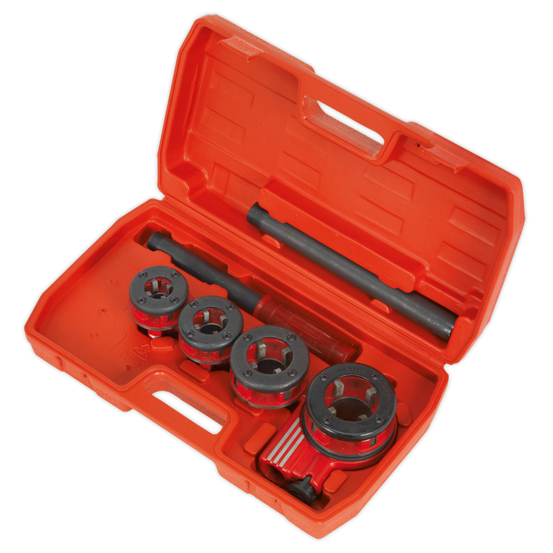 Sealey PTK991 1/2" - 1-1/4"BSPT Pipe Threading Kit