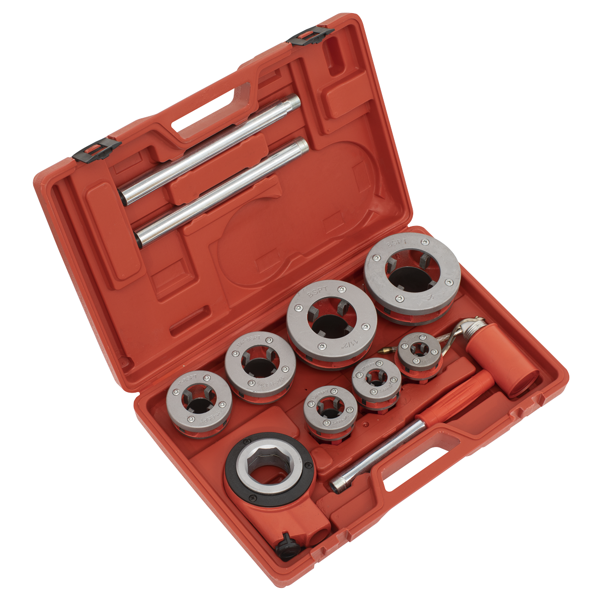 Sealey PTK992 3/8"- 2"BSPT Pipe Threading Kit