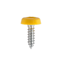 Sealey PTNP2 4.8 x 18mm Yellow Numberplate Screw - Pack of 50