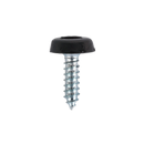 Sealey PTNP3 4.8 x 18mm Black Numberplate Screw - Pack of 50