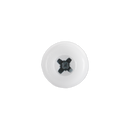 Sealey PTNP5 4.8 x 24mm White Numberplate Screw - Pack of 50