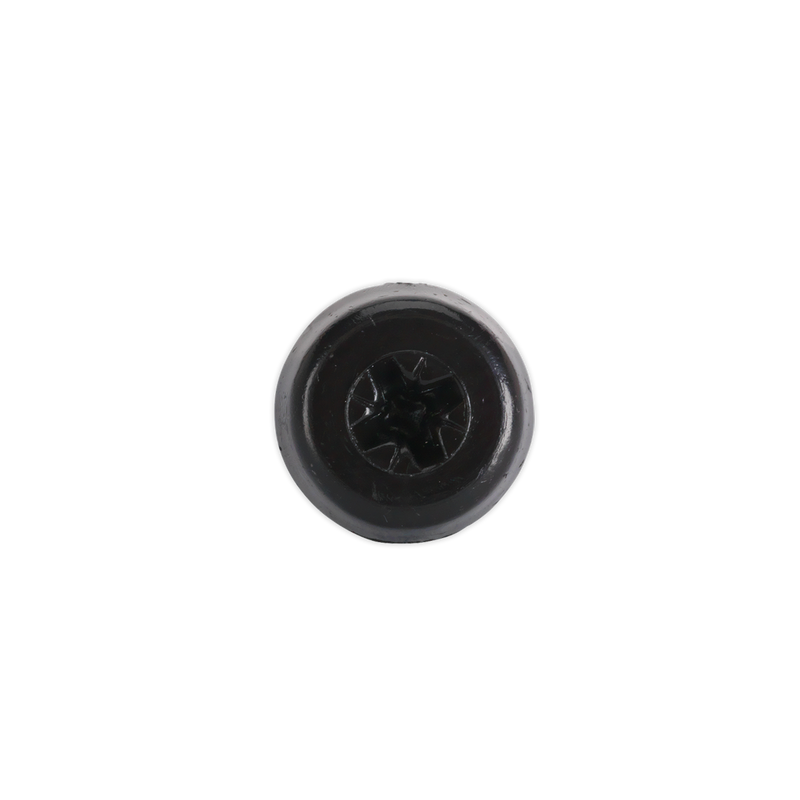 Sealey PTNP7 4.8 x 24mm Black Numberplate Screw - Pack of 50
