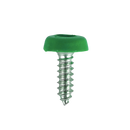 Sealey PTNPG Green Numberplate Screws 4.8 x 18mm - Pack of 50