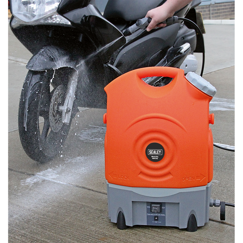 Sealey PW1712 17L 12V Rechargeable Pressure Washer