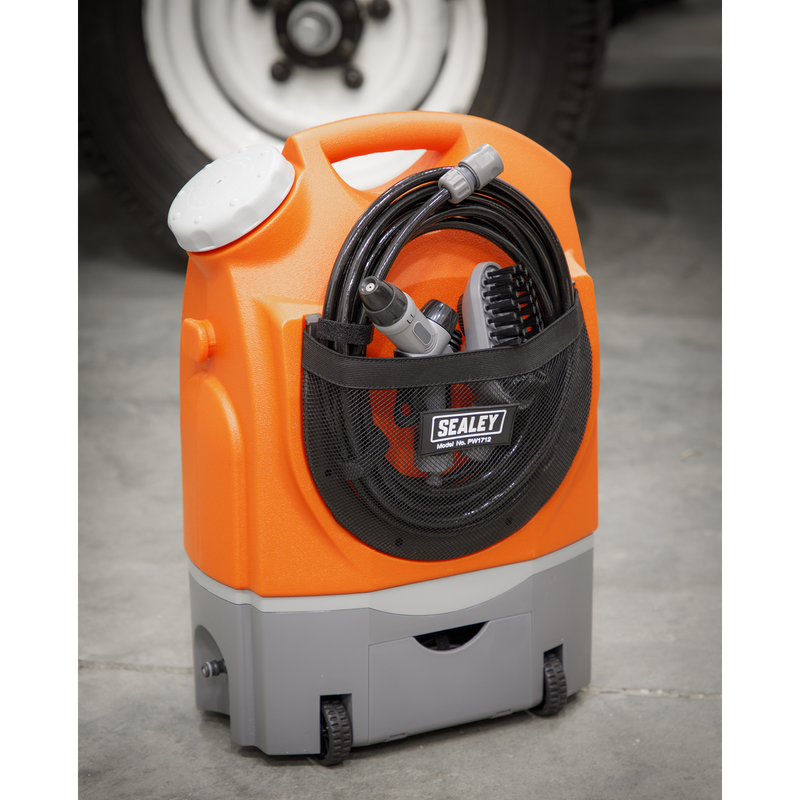 Sealey PW1712 17L 12V Rechargeable Pressure Washer