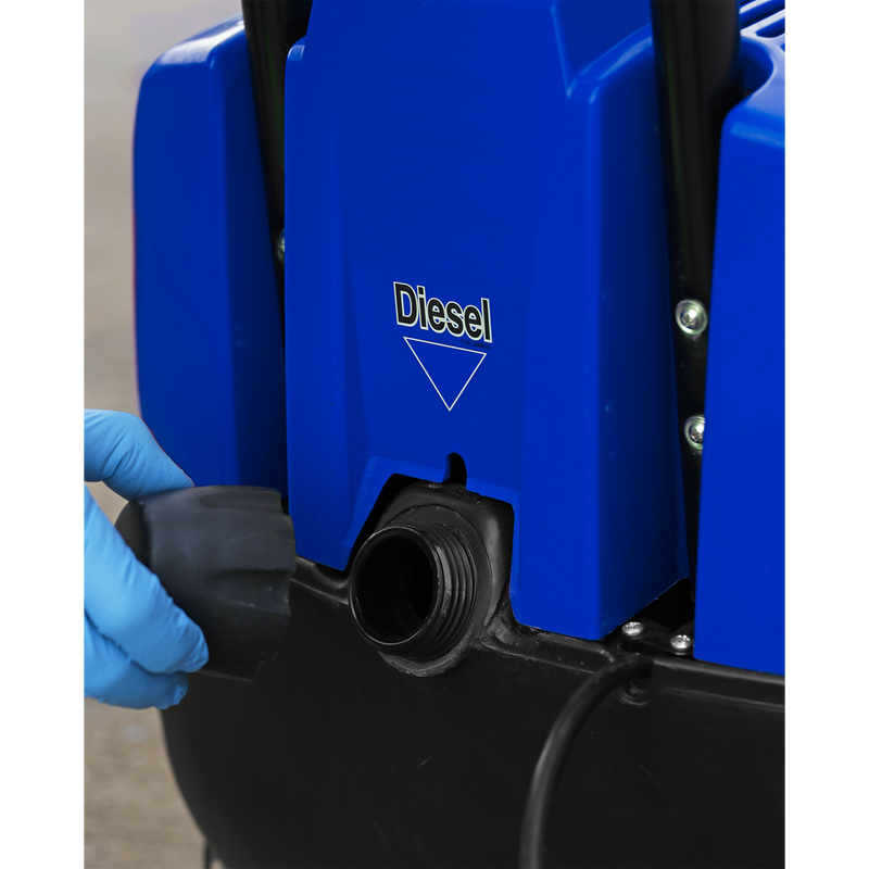 Sealey PW2000HW 135bar Hot/Cold Water Pressure Washer 230V