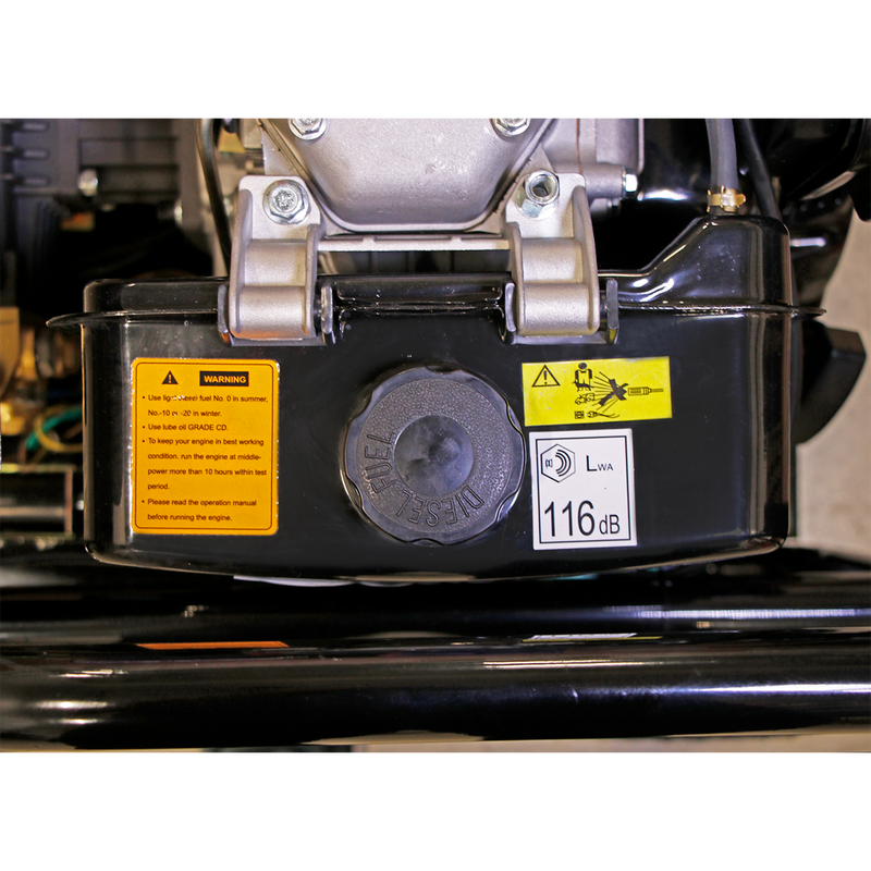 Sealey PWDM3600 290bar Pressure Washer 10hp - Diesel
