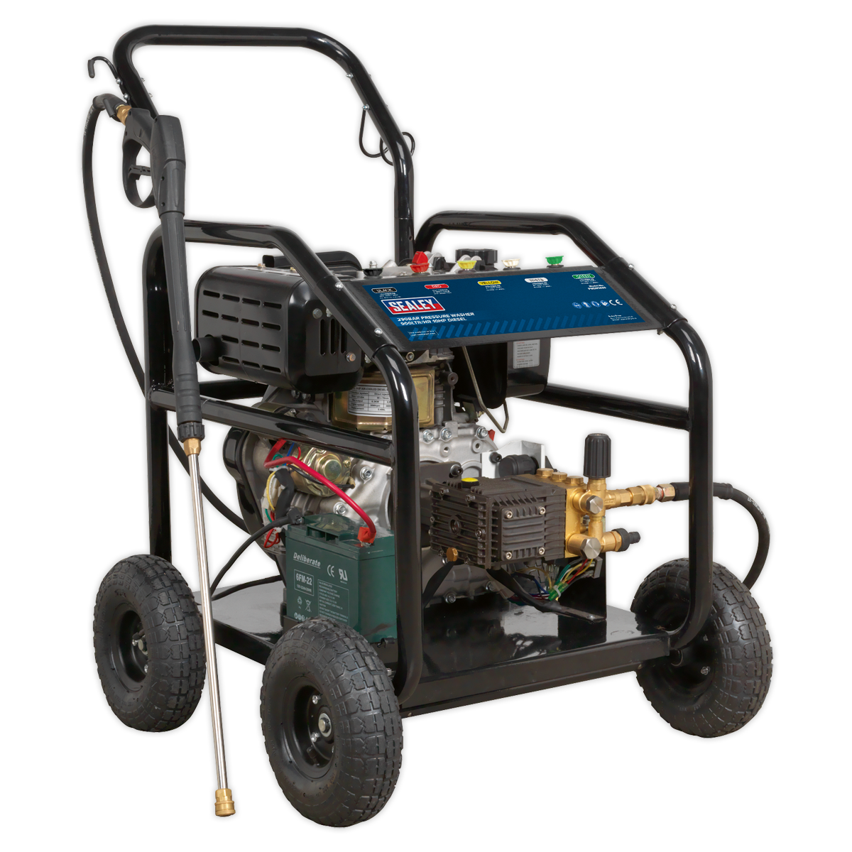 Sealey PWDM3600 290bar Pressure Washer 10hp - Diesel